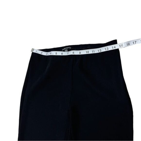 Eileen Fisher Black Straight Leg Elastic Waistband Pants Size XS - Picture 5 of 10